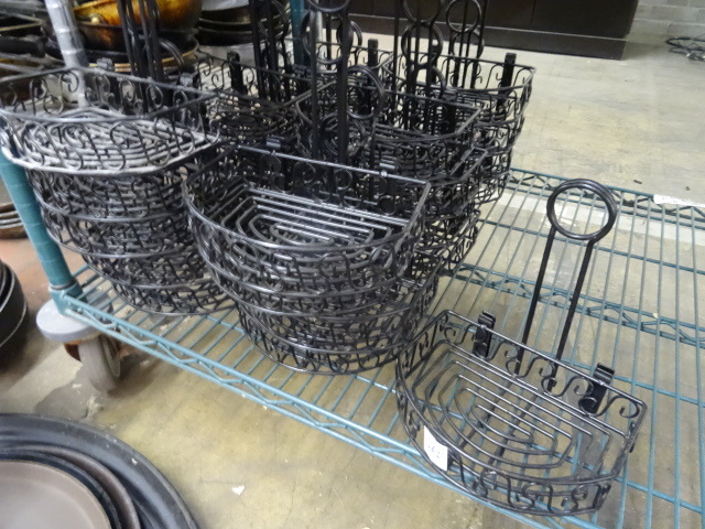 lot 262 image: Metal Table Top,  Condiment Holders