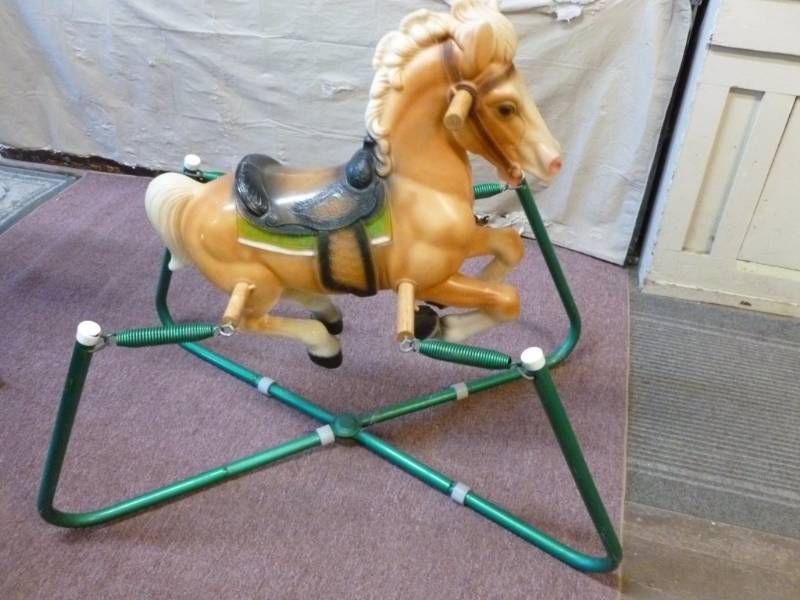 lot 50 image: Vintage Spring Horse
