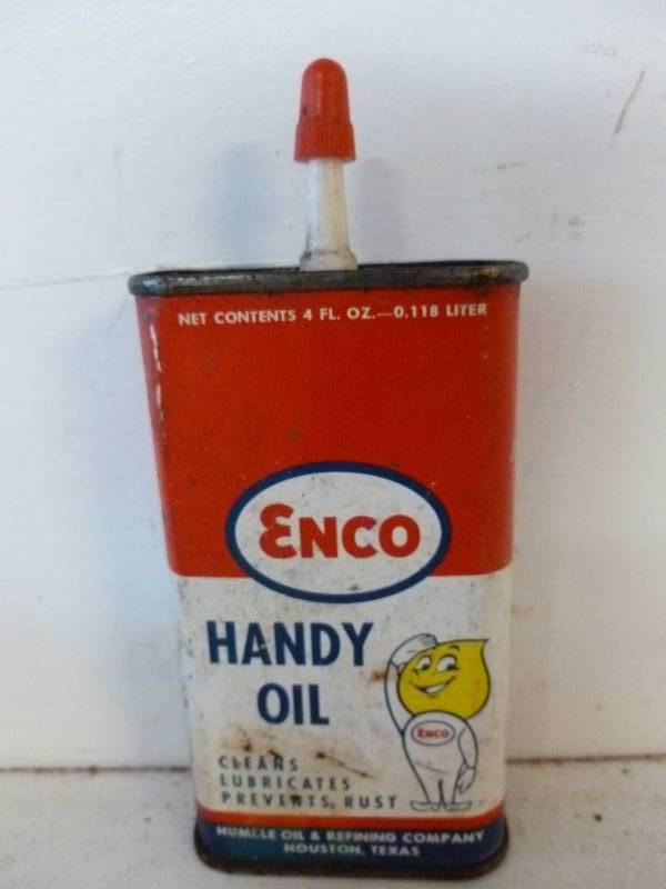 lot 73 image: Vintage Oil Can