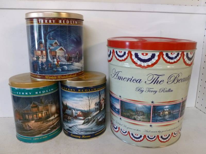 lot 80 image: Terry Redlin Containers