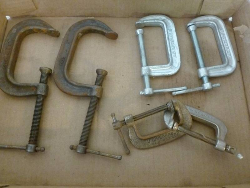 lot 138 image: C-Clamps