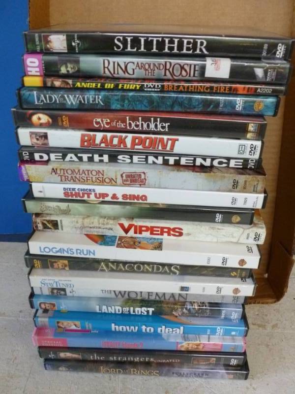 lot 192 image: DVD Movies