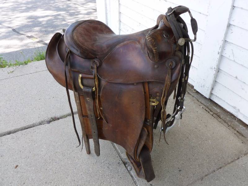 lot 201 image: Horse Saddle