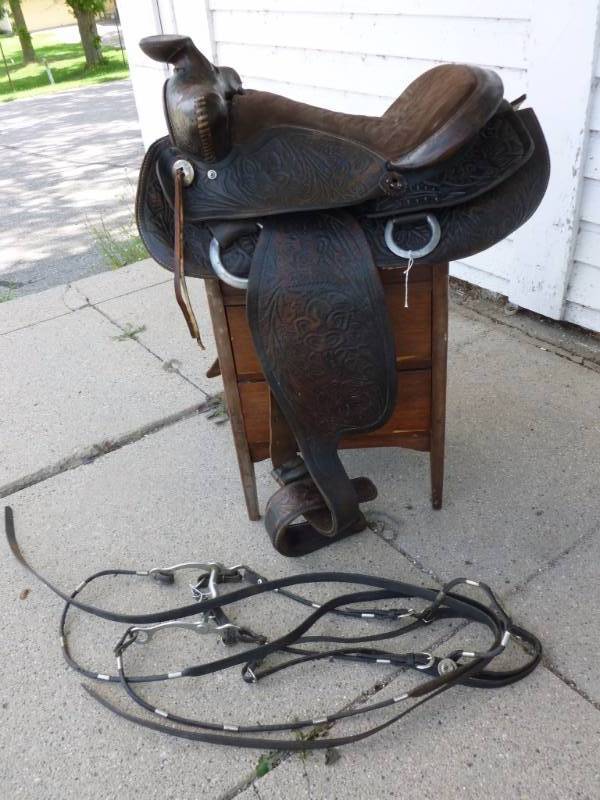 lot 202 image: Horse Saddle