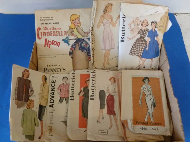 lot 209 image: Vintage Clothes Patterns