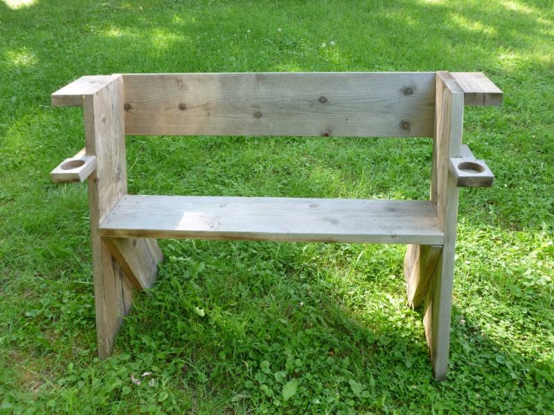 lot 291 image: Camp Fire Bench