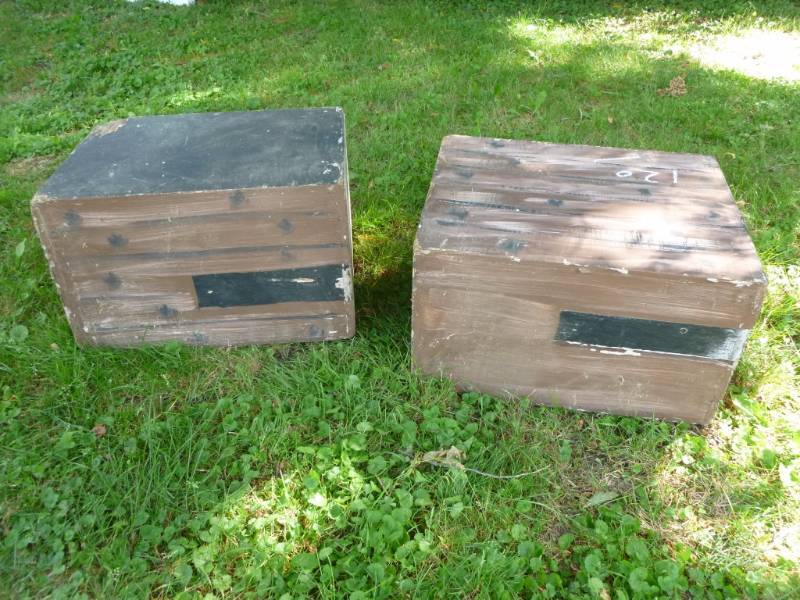 lot 298 image: Picture Staging Boxes