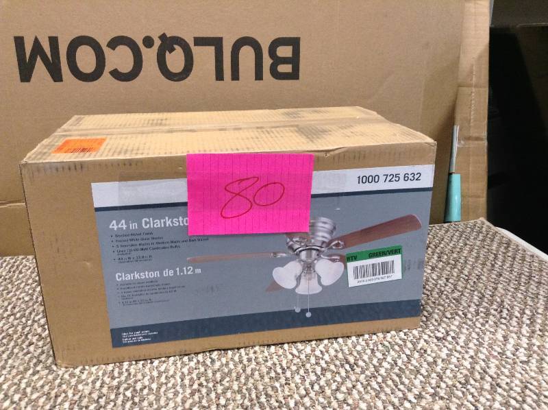 lot 80 image: Clarkston 44 in Indor Ceiling Fan