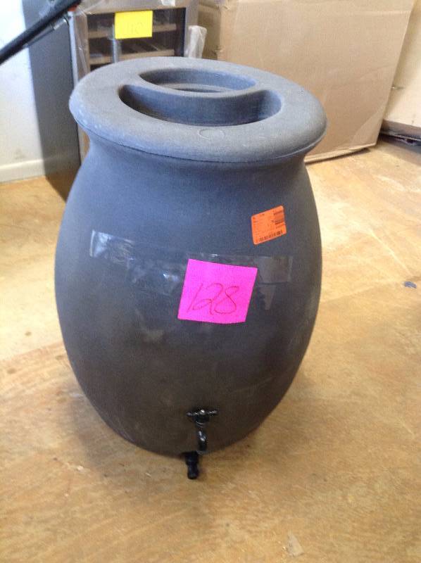 lot 128 image: Rain Barrel planter