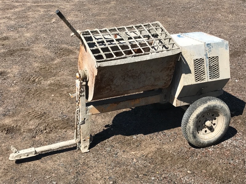 lot 4 image: Stone Concrete Mixer
