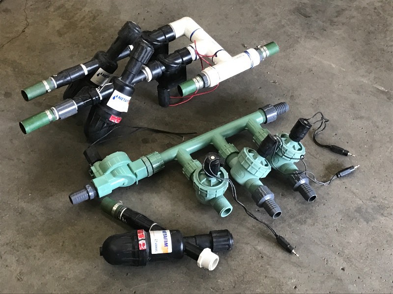 lot 52 image: Lot Of Irrigation ValveRegulator A...