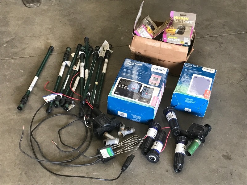 lot 54 image: Lot Of Irrigation Supplies (10) Sh...