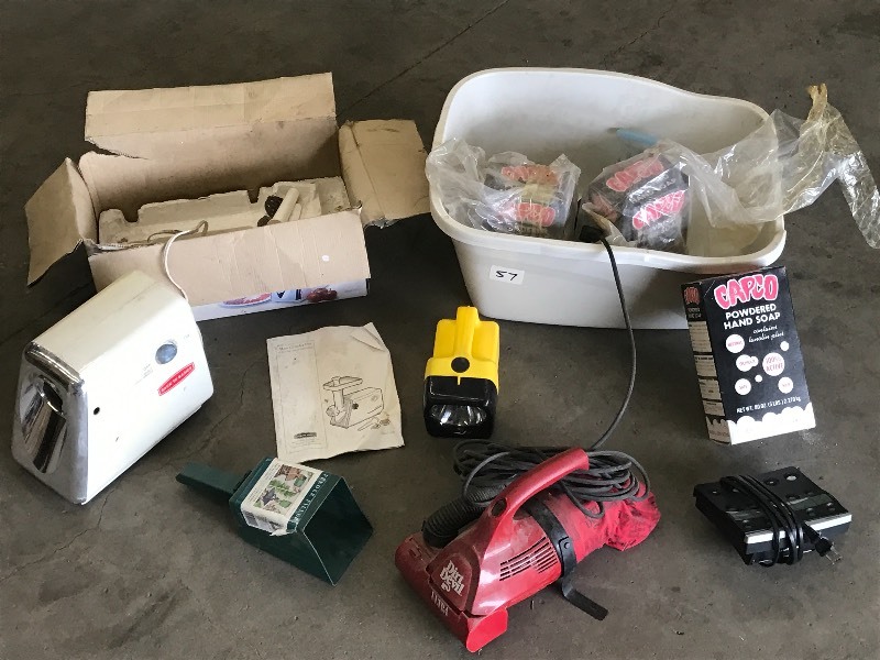 lot 57 image: Lot Of Assorted (3) Boxes Of Powde...