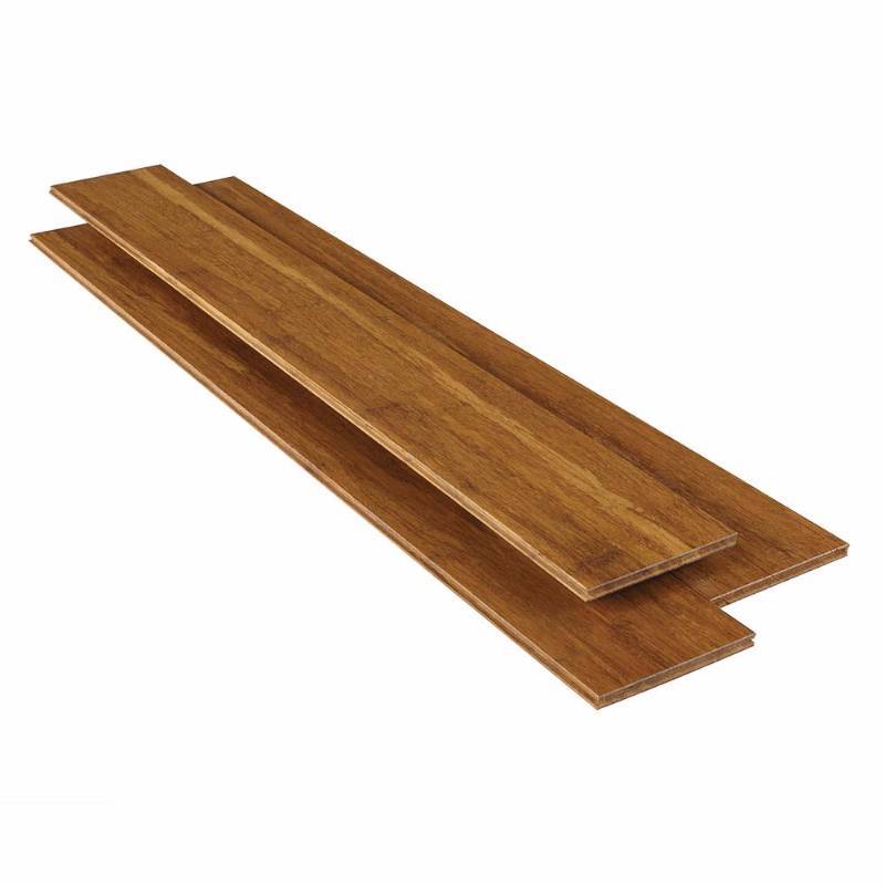 lot 2 image: Home Decorators Collection Strand Woven Harvest 38 in. Thick x 4.92 in. Wide x 36-14 in. Length Solid Bamboo Flooring (470.44 sq. ft.)