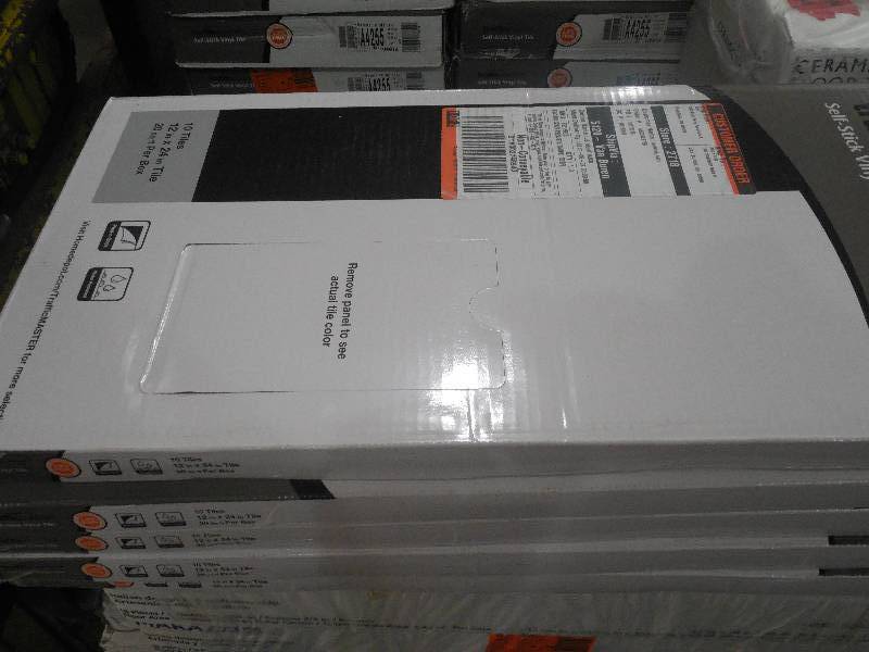 lot 14 image: TrafficMASTER 12 in. x 24 in. Peel and Stick Seashore Wood Vinyl Tile Flooring (100 sq. ft.)