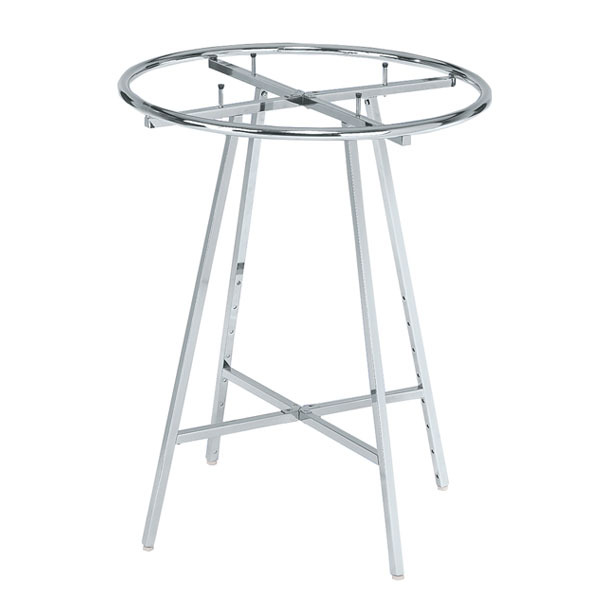 lot 25A image: Round Clothing Racks  2 Qty