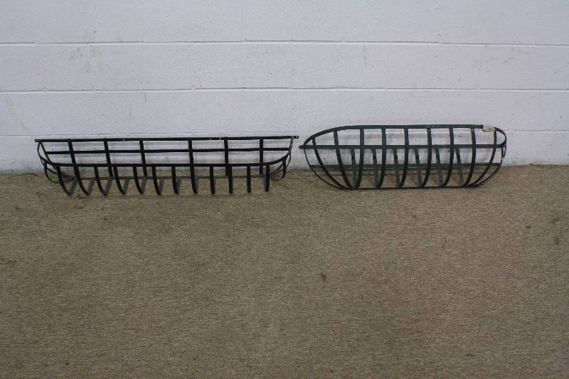 lot 56 image: Metal Hanging Planter Baskets