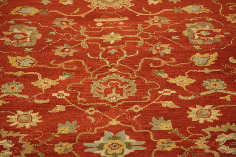 lot 124C image: 8 X 11 Area Rug 100% Wool - MSRP $799.99
