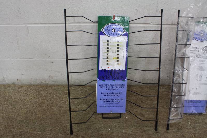 lot 60 image: Modular Utility Box Wire Rack - New - 3 Qty