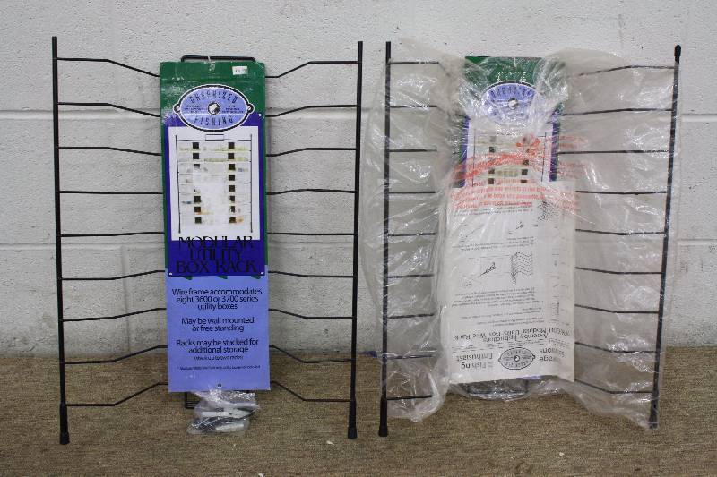 lot 114 image: Modular Utility Box Wire Rack - New - 2 Qty