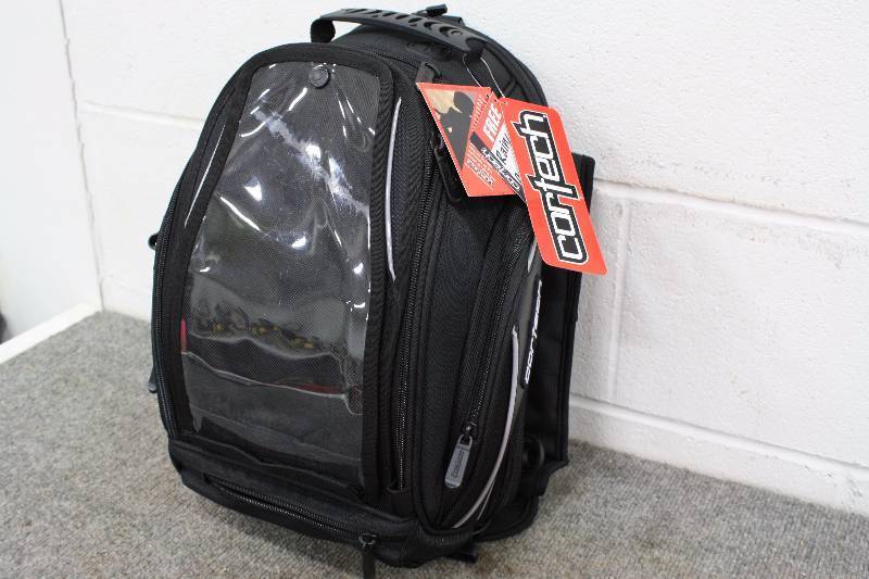 lot 87 image: Cortech Black Super 2.0 Strap Mount Tank Bag