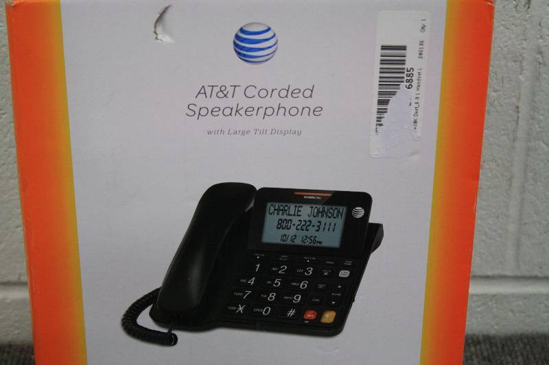lot 148 image: AT&T Corded phone with Speaker Phone