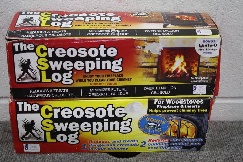 lot 164 image: Creosote Sweeping Log Kits (2)