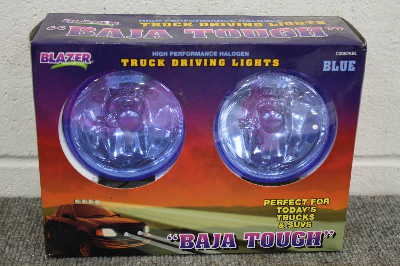 lot 175 image: Blue Halogen Truck Lights