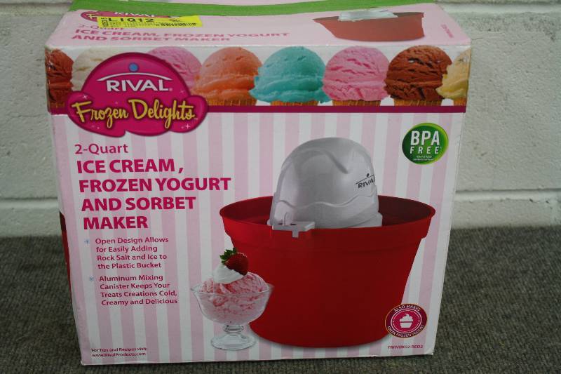 lot 198 image: Ice Cream & Frozen Yogurt & Sorbet Maker