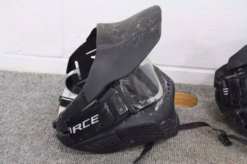 lot 64A image: 2 Paintball Masks