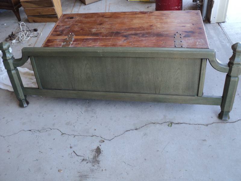 lot 31 image: footboard, great for repurposing, 5...
