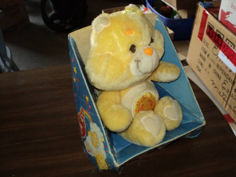 lot 90 image: original Funshine Carebear with ori...