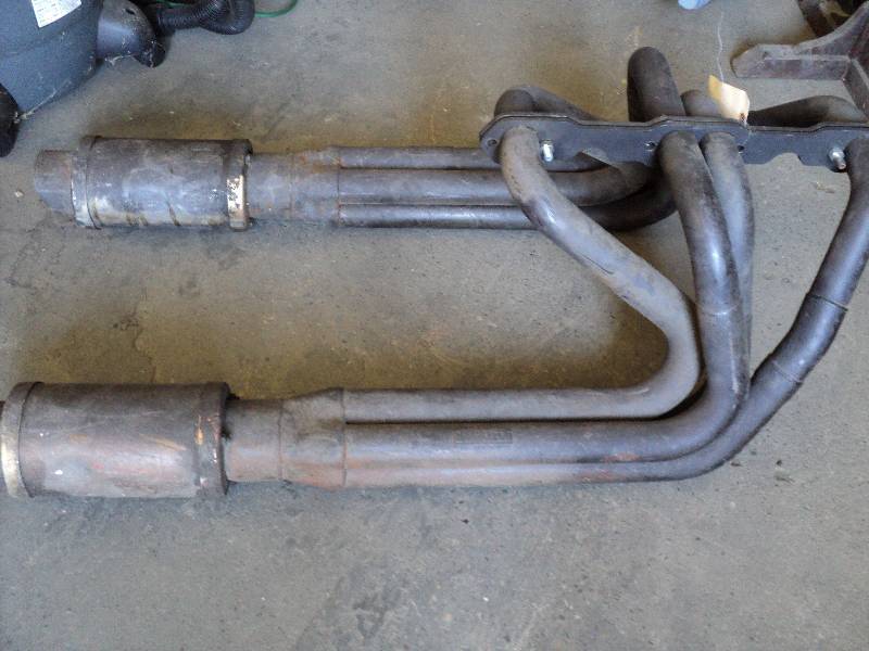 lot 145 image: Dynatech Chevy headers...