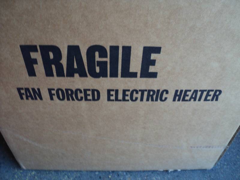 lot 150 image: Berko fan forced electric heater ne...