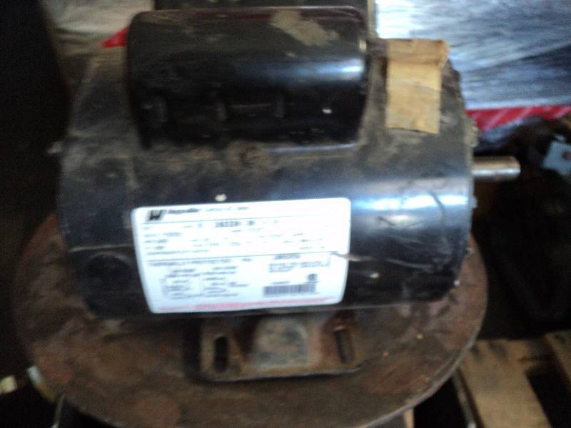 lot 160 image: magnetic century AC motor...