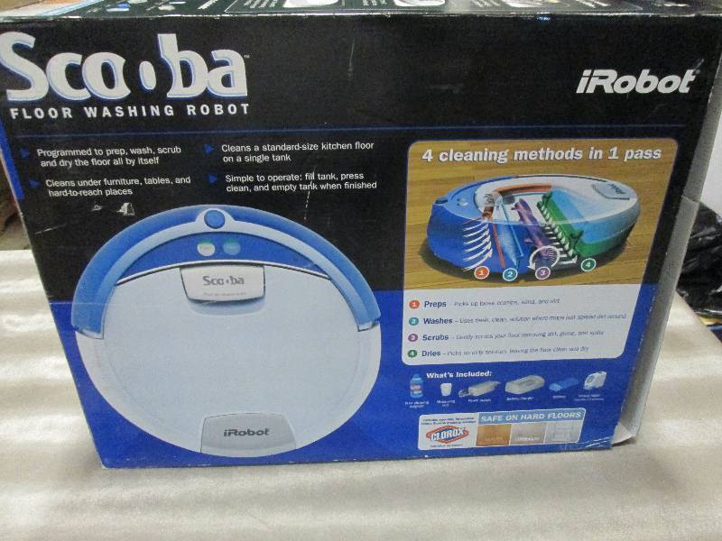 lot 23 image: Scooba Floor Washing Robot by iRobo...