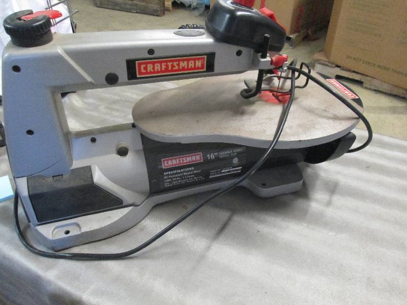 lot 35 image: Craftsman 16 inch Variable Speed Sc...