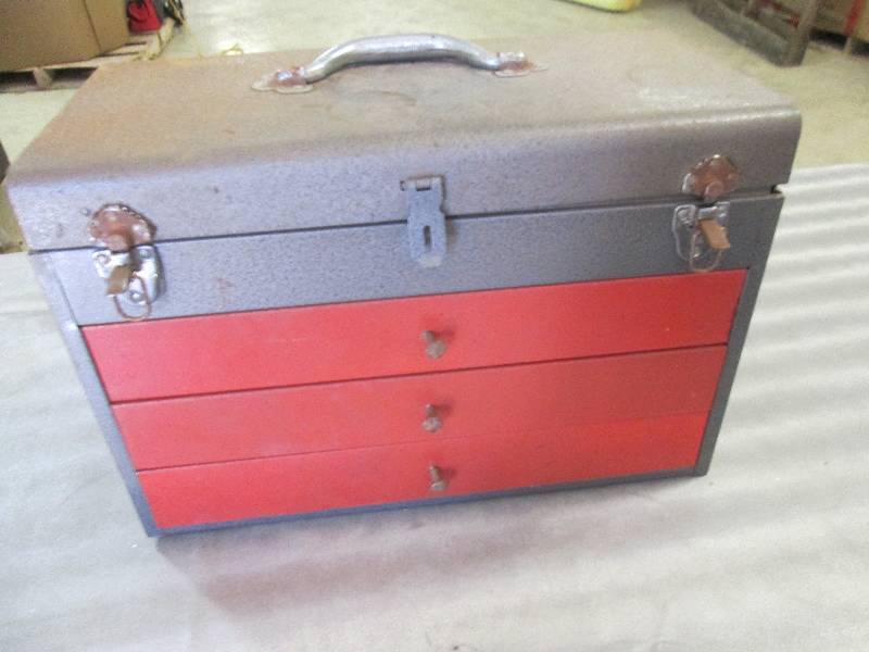 lot 99 image: Metal Tool Box filled with Assorted...