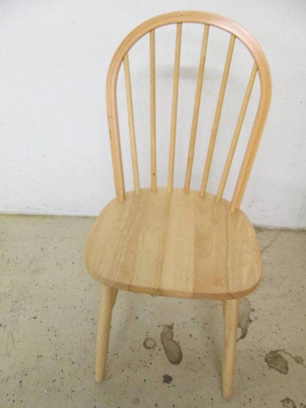 lot 145 image: Wood Arrowback Chair...