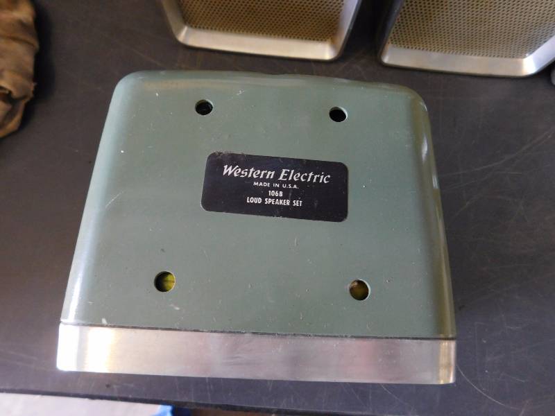 lot 36 image: Western Electric 106B Loud Speakers (Qty. 5)