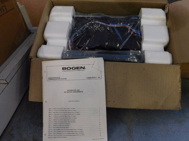 lot 53 image: Bogen Administrative Communication System, Communitel 2A