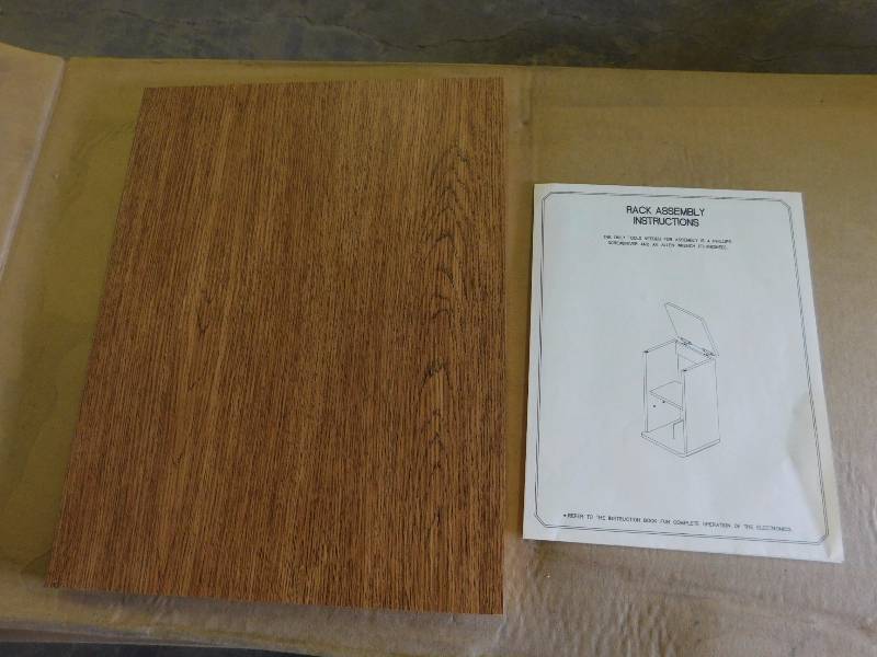 lot 88 image: NEW in Box Stereo Stands (Qty. 5)