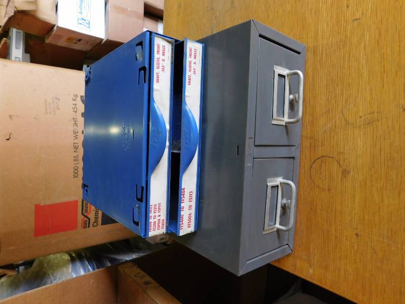 lot 96 image: 2 Metal Desk Top Drawers