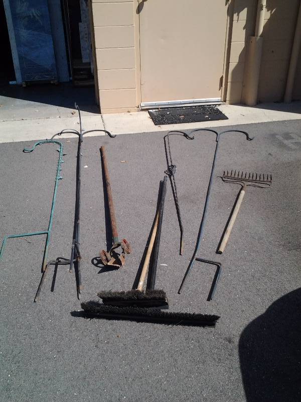 lot 28 image: Lot Of Shepherd Plant Hooks & Implements