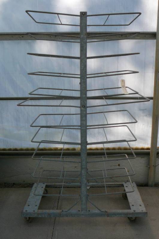 lot 11 image: Bakery Rack on Casters