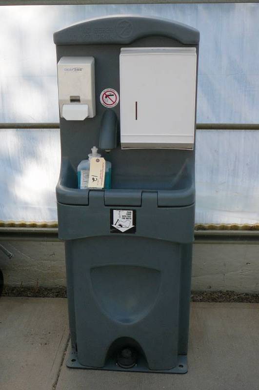 lot 12 image: Sanitation Station 2 Sided