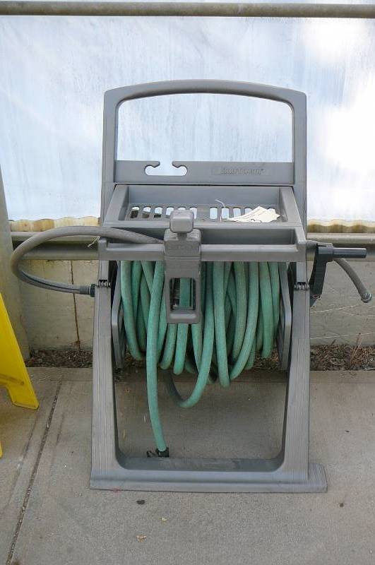 lot 13 image: Hose Roller Cart with wheels