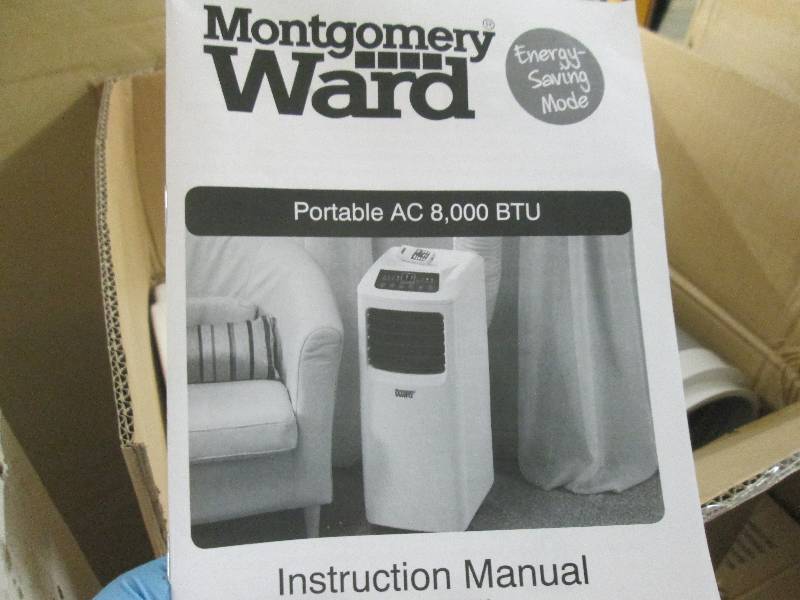 lot 50 image: 8,000 BTU Portable AC and Dehumidi...