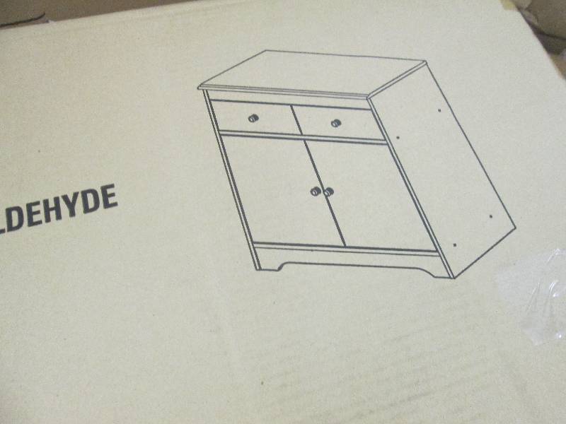 lot 65 image: Haley Sideboard open box Retail $14...