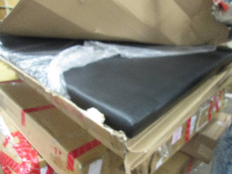 lot 123 image: Expresso Padded Queen HeadBoard onl...